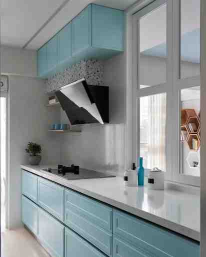 Kitchen in Apartment 3, Godrej Trees