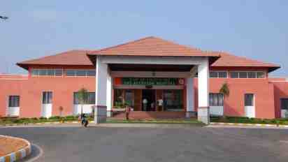 Hospital Exterior of JSS Ayurveda Hospital