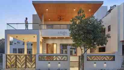 House Exterior of The Boxy Residence