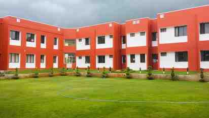 Backyard in JSS Ayurveda Hospital