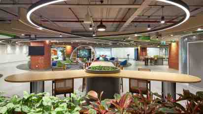 Office Lounge in Deloitte Office
