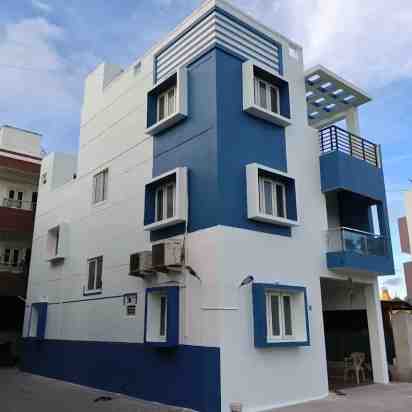 House Exterior Paint Work by Spider Painting Service