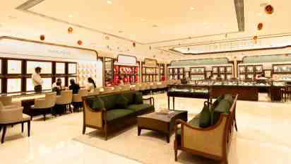 Showroom Interior in Regal Jewellery Showroom