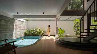 Swimming Pool in Vault House