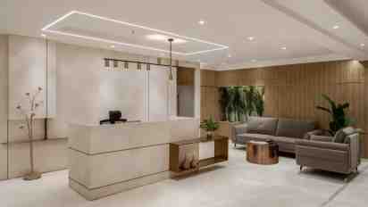 Office Reception in Corporate Office video thumbnail