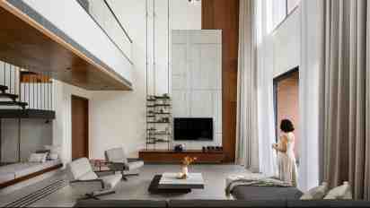 Living Room in Kalrav Residence
