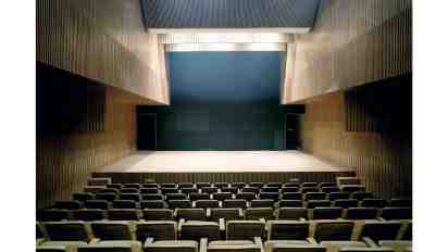 Auditorium Interior in Alliance Francaise de Delhi (AFD)