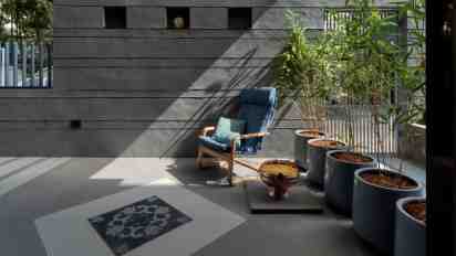 Verandah in The Brown Envelope House