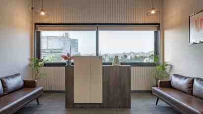Office Reception in Tirupati Heights