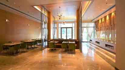 Restaurant Interior in Jade Residency