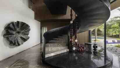 Staircase in Ekalaya House