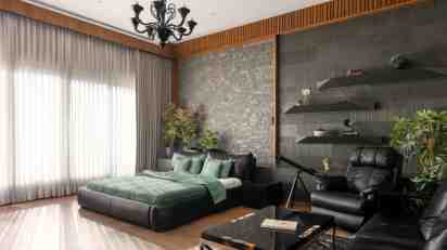 Bedroom in Prata House