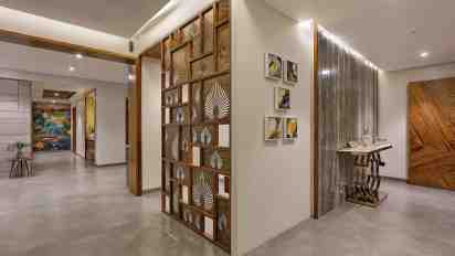 Foyer in Soulful Simplicity House
