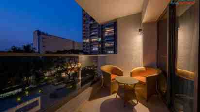 Balcony in 3Bhk Apartment