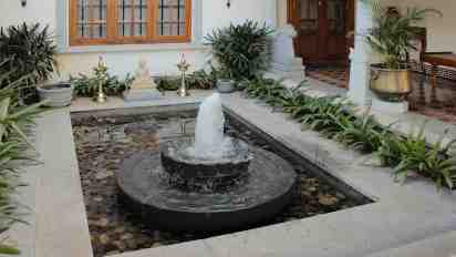 Courtyard in Pedanandipadu House