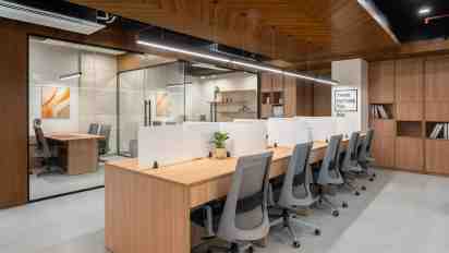Office Workstation in SLP Group Office