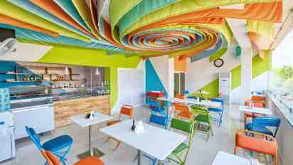 Cafe Interior in The Swirl