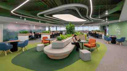 Office Interior of Birlasoft Office