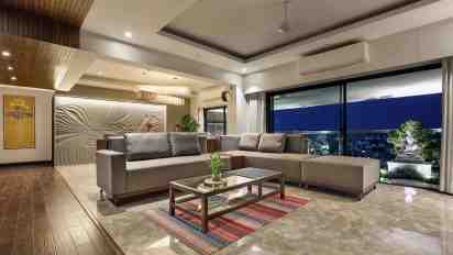 Living Room in Chawla Residence