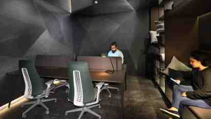 Office Workstation in Beta Lab Office