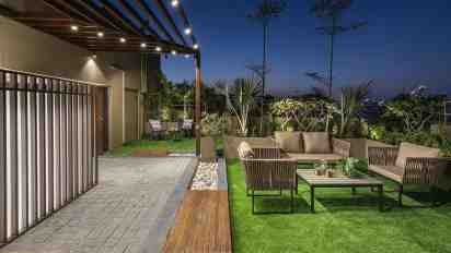 Rooftop in The Brick Storeys Apartment
