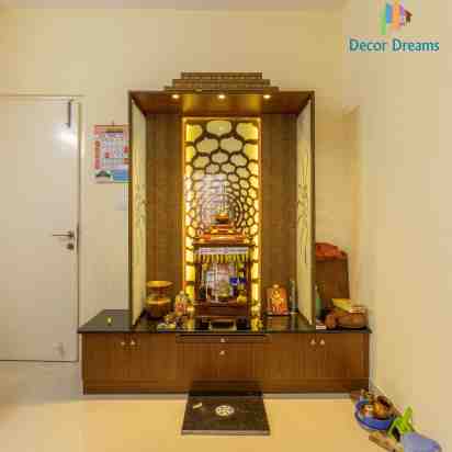 Pooja Mandir In Salarpuria Laurel Heights Apartment