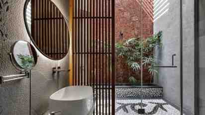 Bathroom in Jain Residence