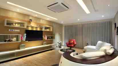 Living Room in Vajram Aster Homes