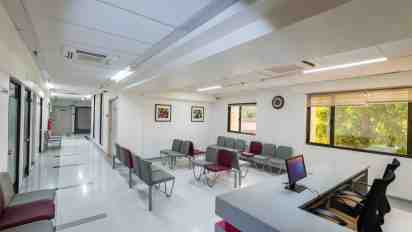 Hospital Reception in Upasani Super Speciality Hospital