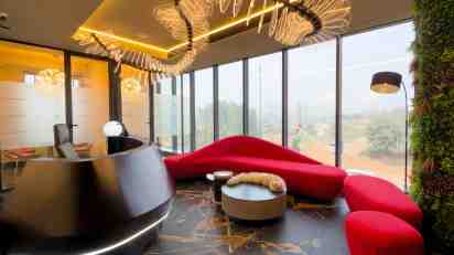 Office Reception in Mr. Rajan Dhingra Executive Office