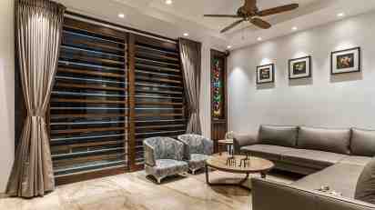 Living Room in Gandhi Residence