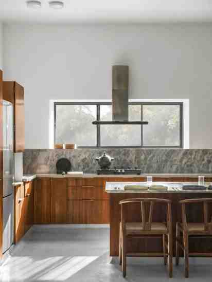 Kitchen in The Courtyard House