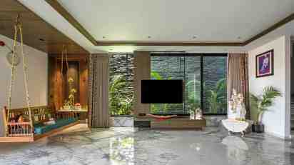 Living Room in Trupti Residence