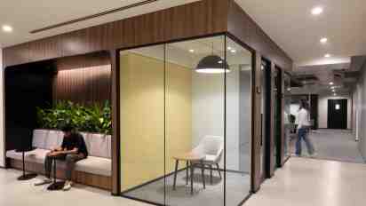 Office Interior of Synechron’s Pune office