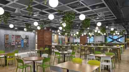 Office Cafeteria in BP (British Petroleum) Office