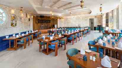 Restaurant Interior in Ramee Royal Resort