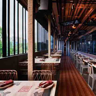 Restaurant Interior in MISU