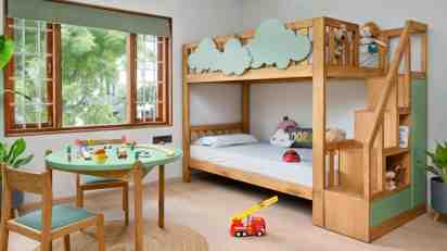 Kids Bedroom In Champakunj Residence