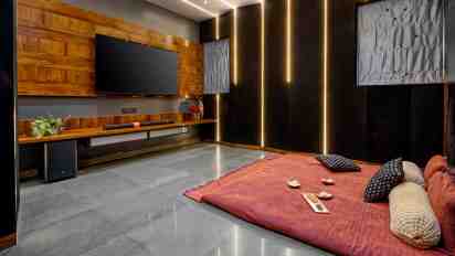Home Theatre In The Grandeur of the Bungalow