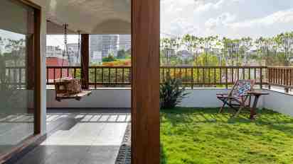 Rooftop in The Jharokha House