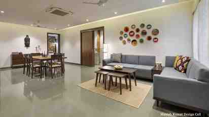 Living Room in Aneet Jain Residence