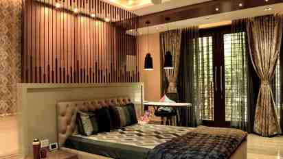 Bedroom in Khanna Residence