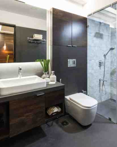 Bathroom In The Modern House