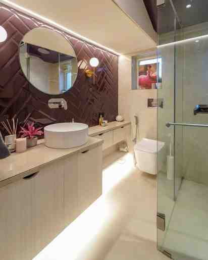 Bathroom In Project Azure Residence