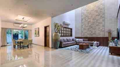 Living Room in Shah Residence