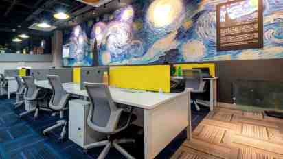 Office Workstation in Workmates Office