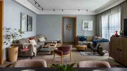 Living room in the Aalay Residence