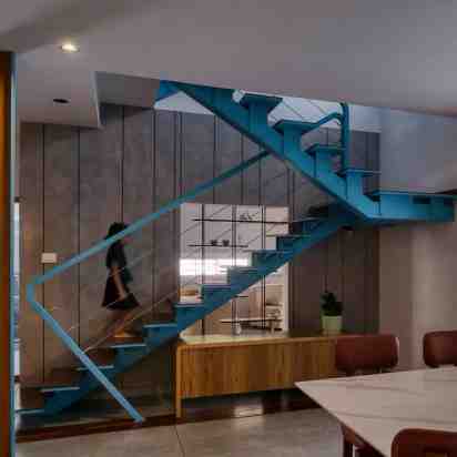 Staircase in Skew House