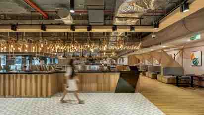 Office Cafeteria in Legato Health Technologies office