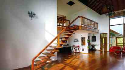 Staircase in Wayanad House